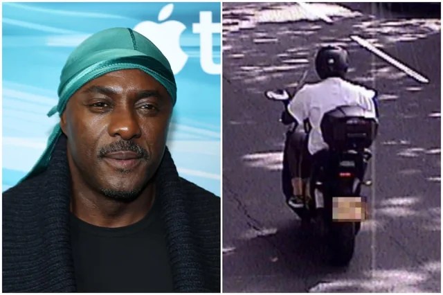 Idris Elba fined for speeding on scooter