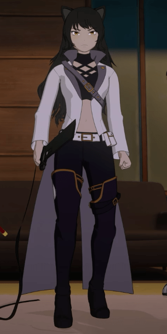She was originally a member of the white fang tasked with capturing blake belladonna for adam taurus and killing the rest of her family, before blake convinces her to … Blake Belladonna From Rwby