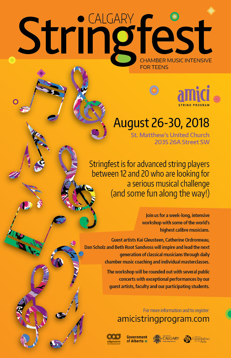 Amici String Program Calgary Stringfest - Download High Quality Ocean Pattern | 4K