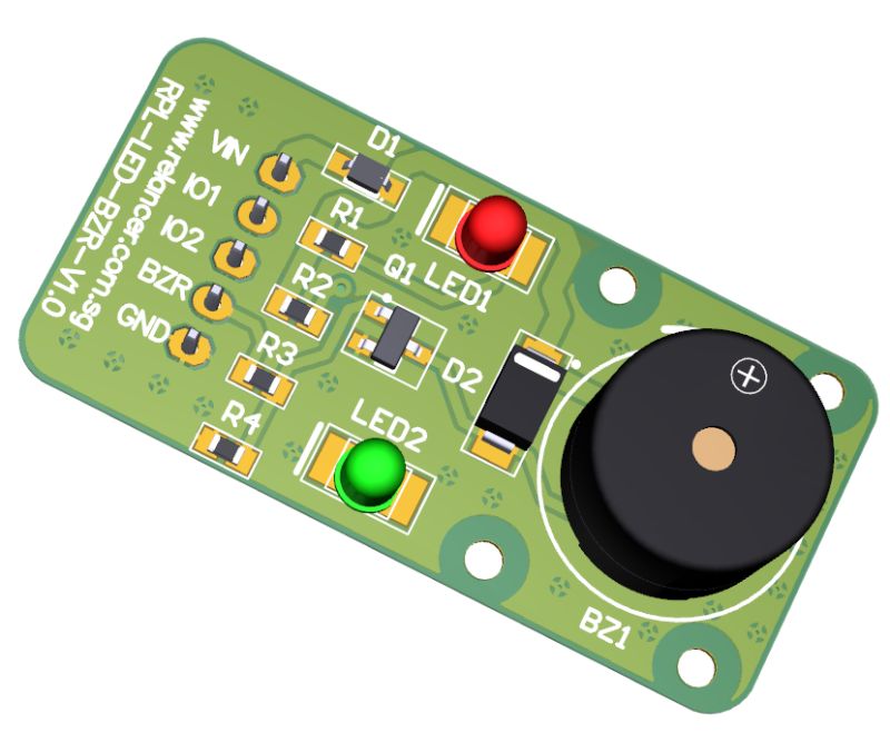 Buzzer On Breakout Board A2d Electronics - Minimal Pattern Collection - 4K Quality