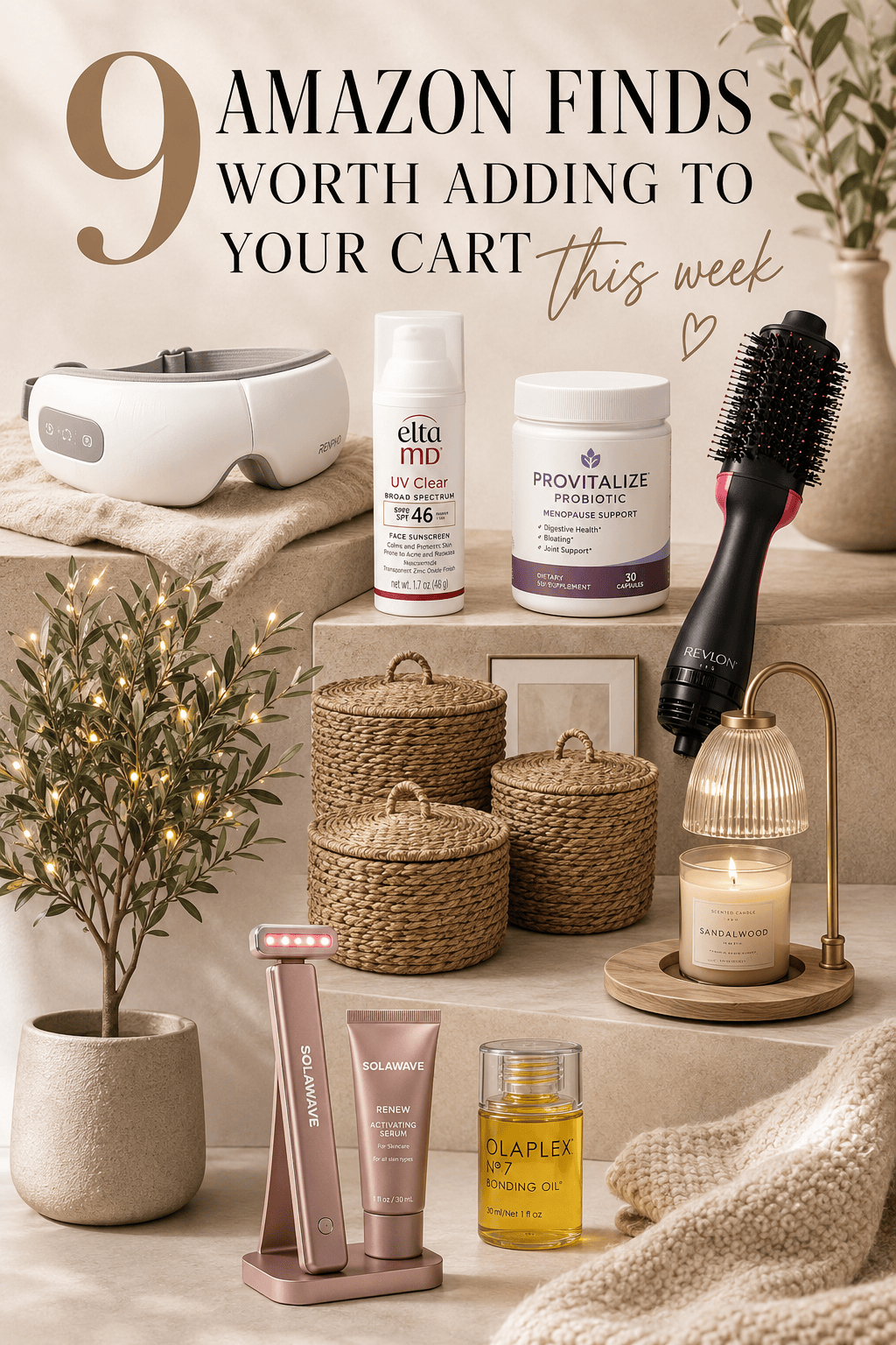 Self care items from Amazon for July