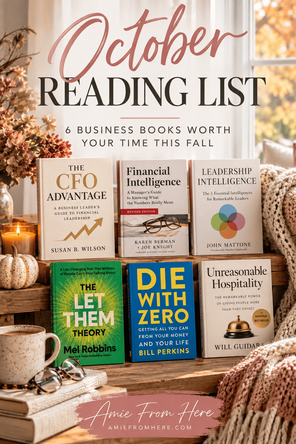 List of six business related books