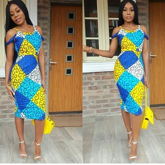 style to sew with two yards of ankara