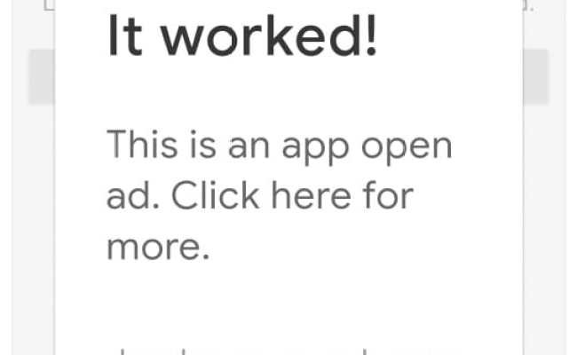 Admob App Open Ad | Android-admob-app-open-ad