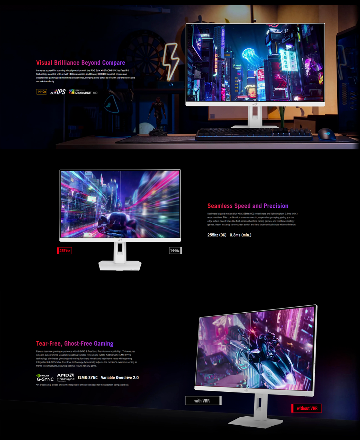 Asus ROG Strix 1440p IPS Gaming Monitor
