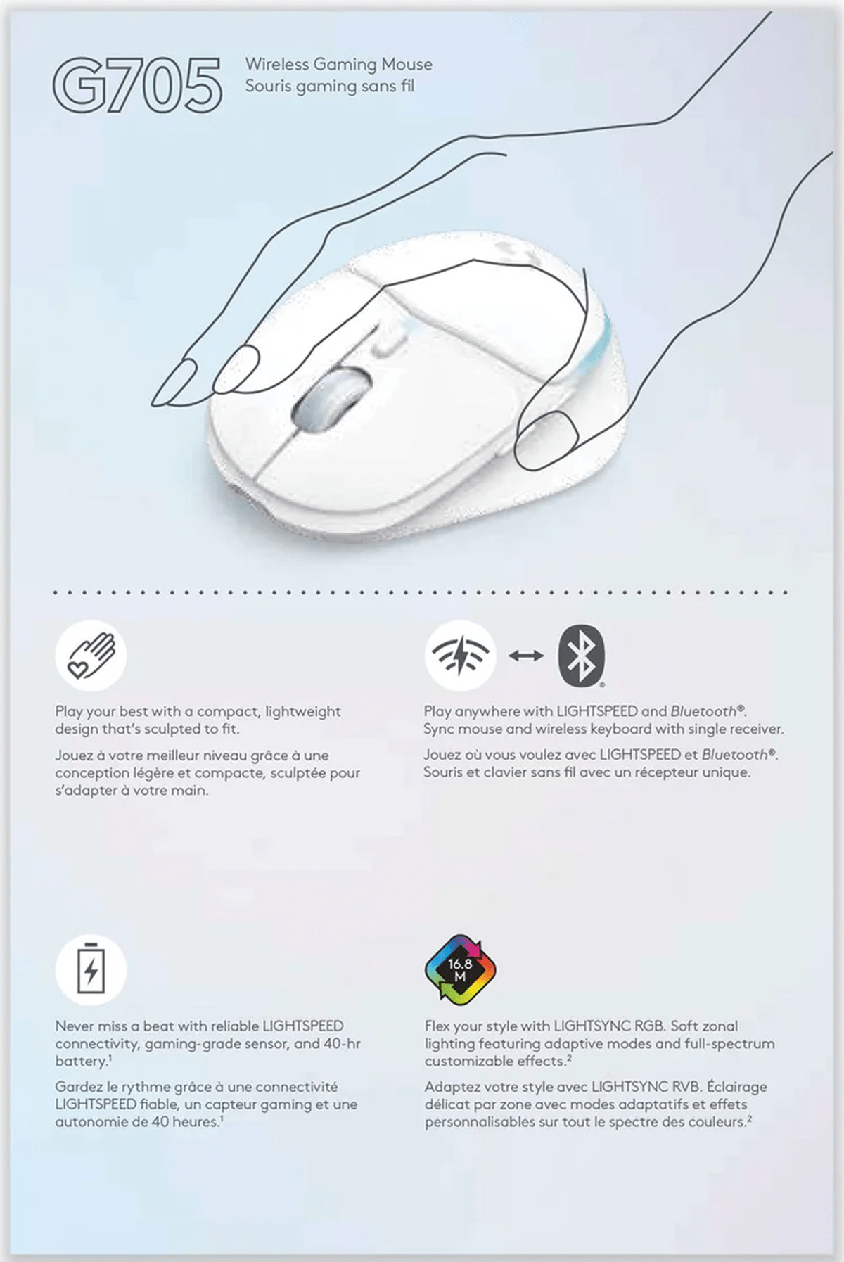 Logitech g705 mouse