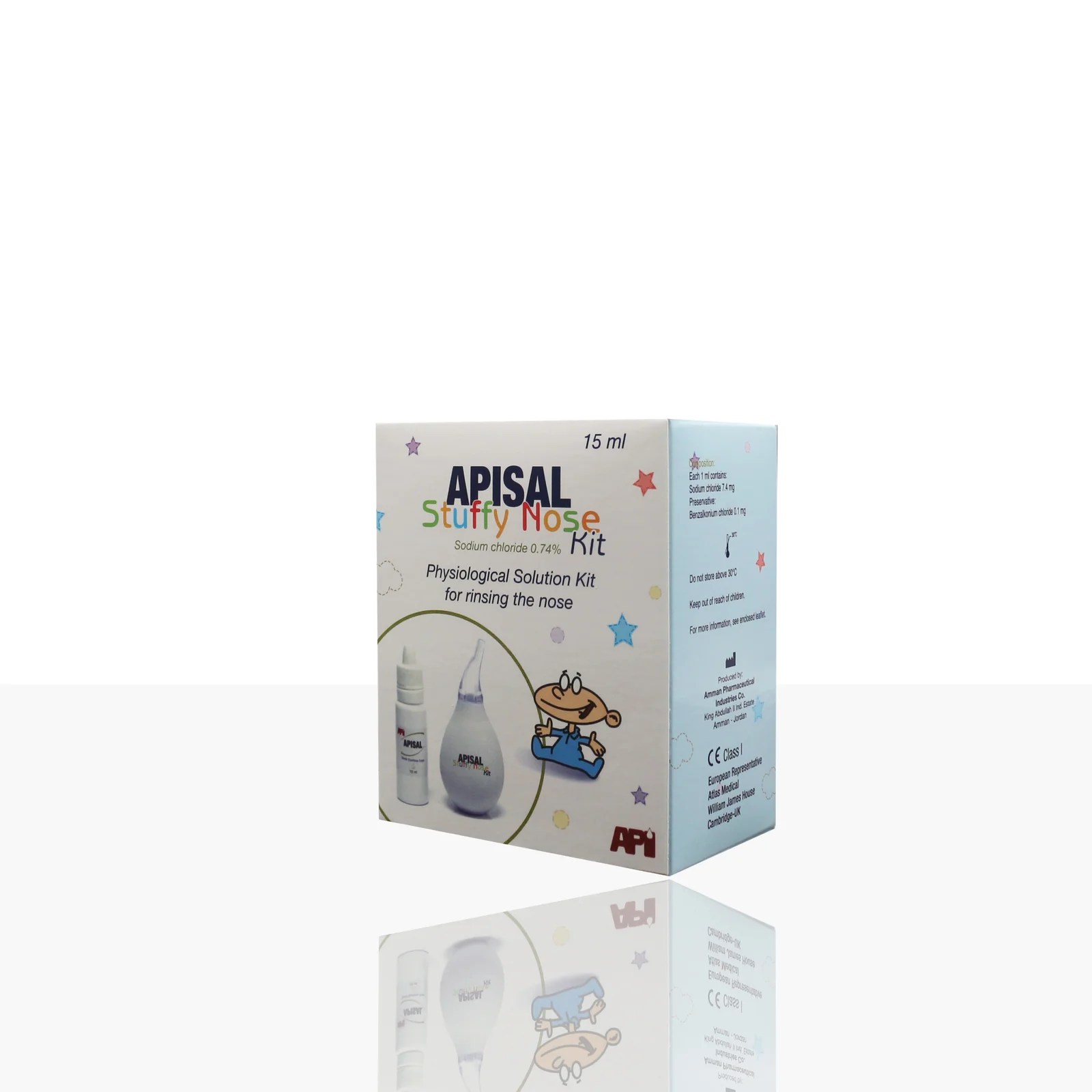 APISAL STUFFY NOSE KIT (NASAL CARE FOR MINI NOSES) Amman