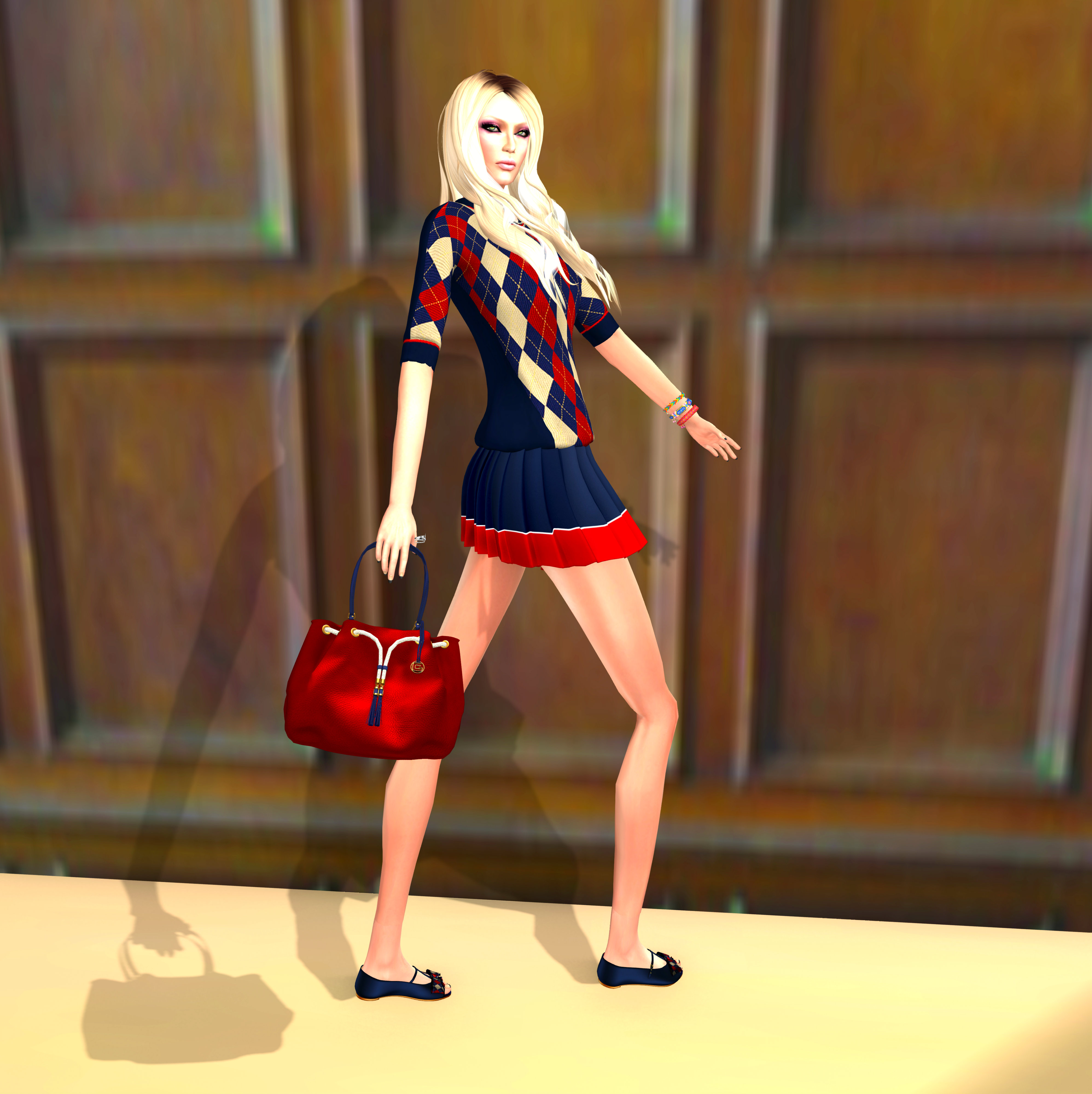 GIZZA Boston outfit Argyle