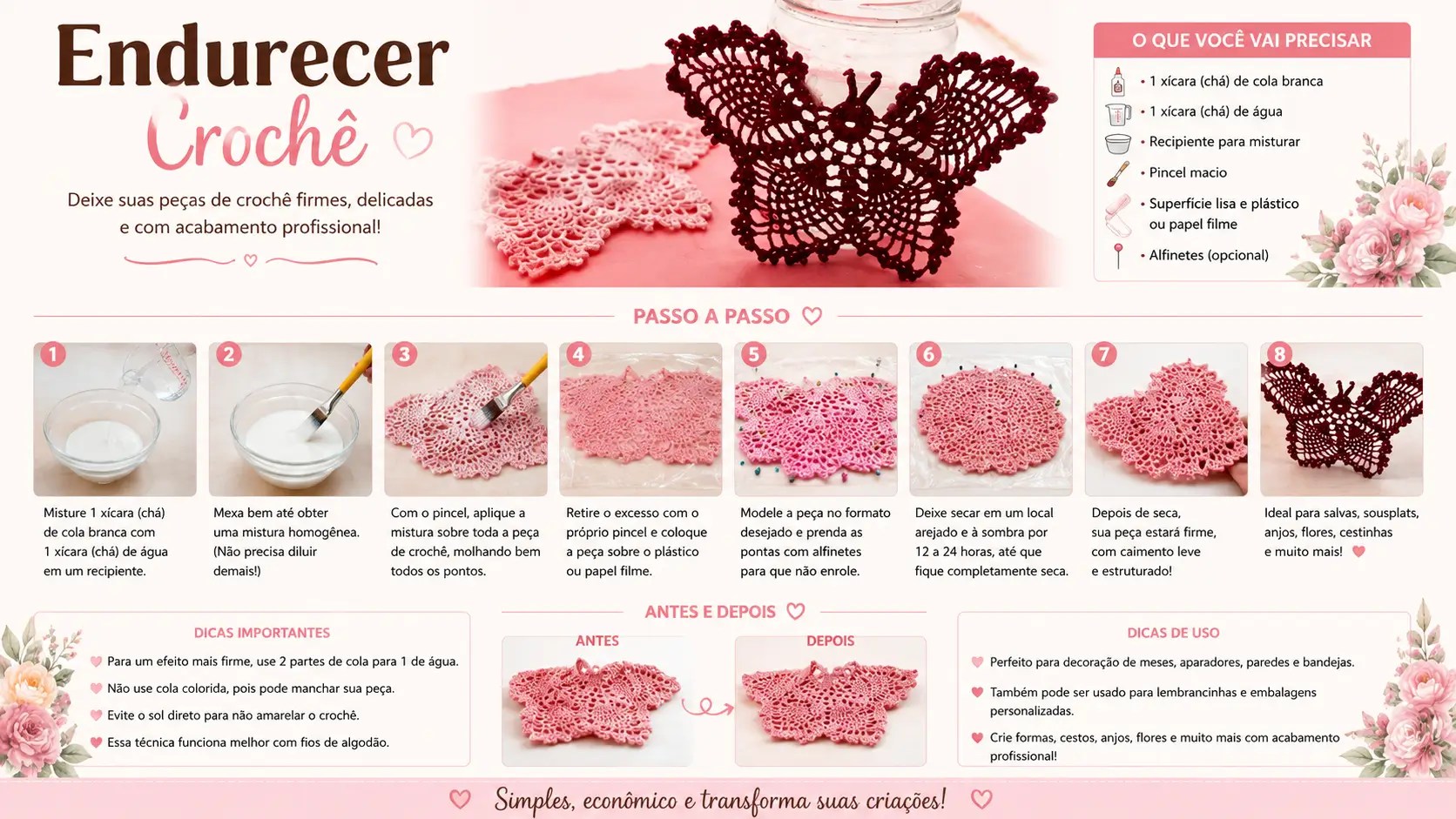 Endurecer Crochê