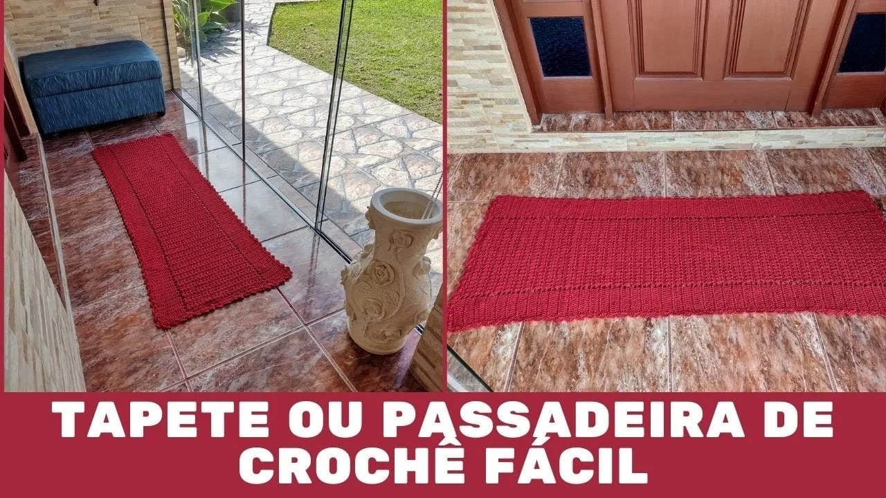 Passadeira de Crochê Passo a Passo