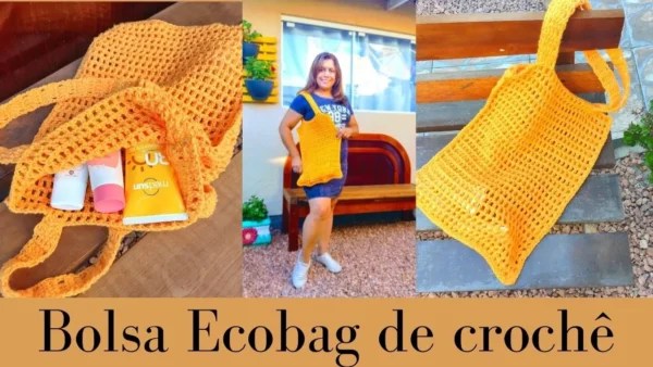 Ecobag de Crochê Passo a Passo