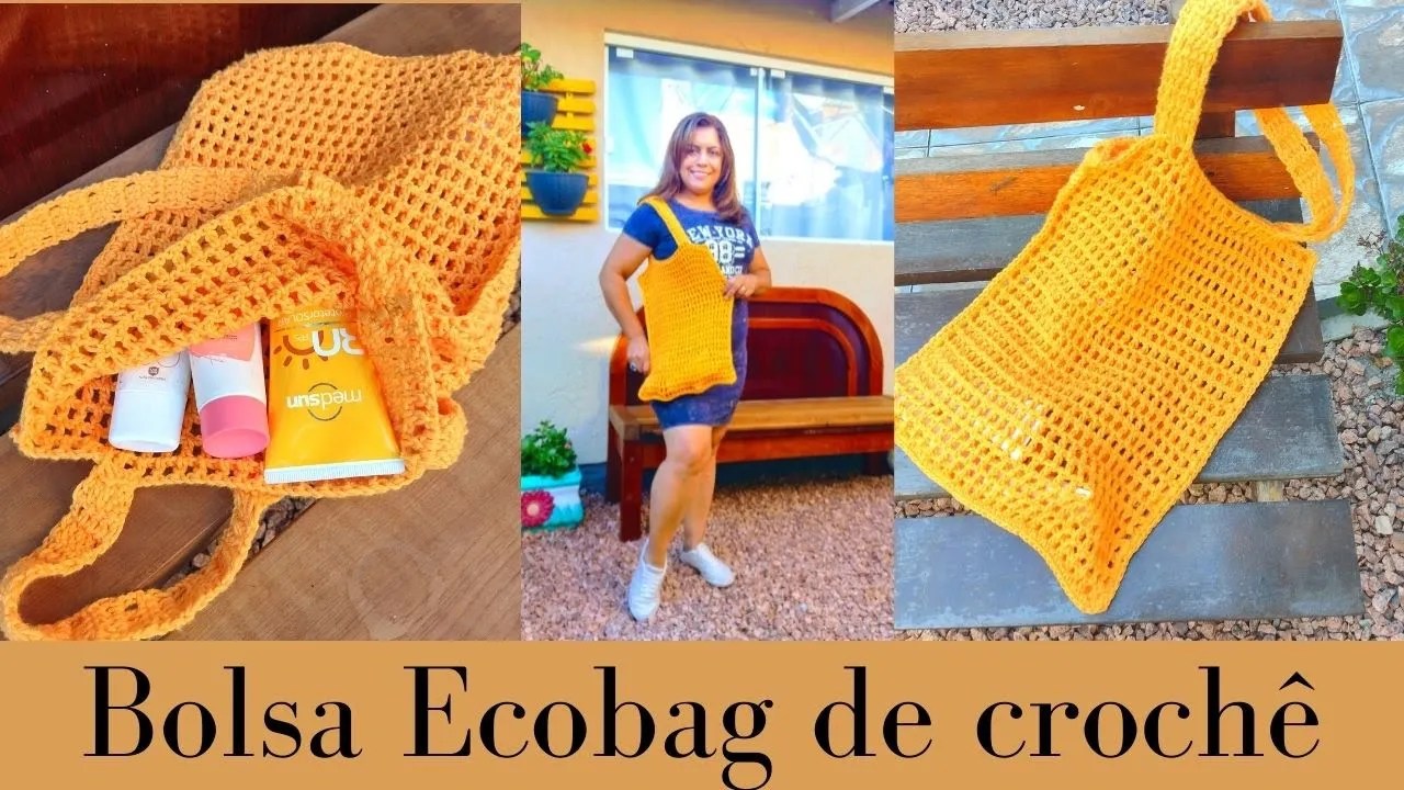 Ecobag de Crochê Passo a Passo