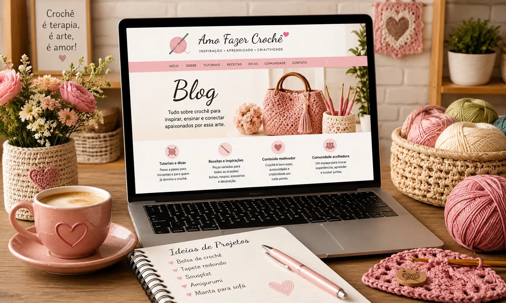 Blog Amo Fazer Crochê