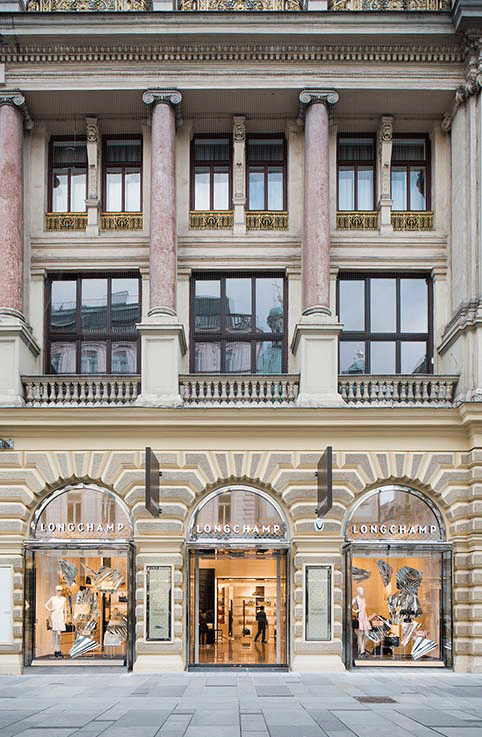 Innenstadt boutique longchamp
