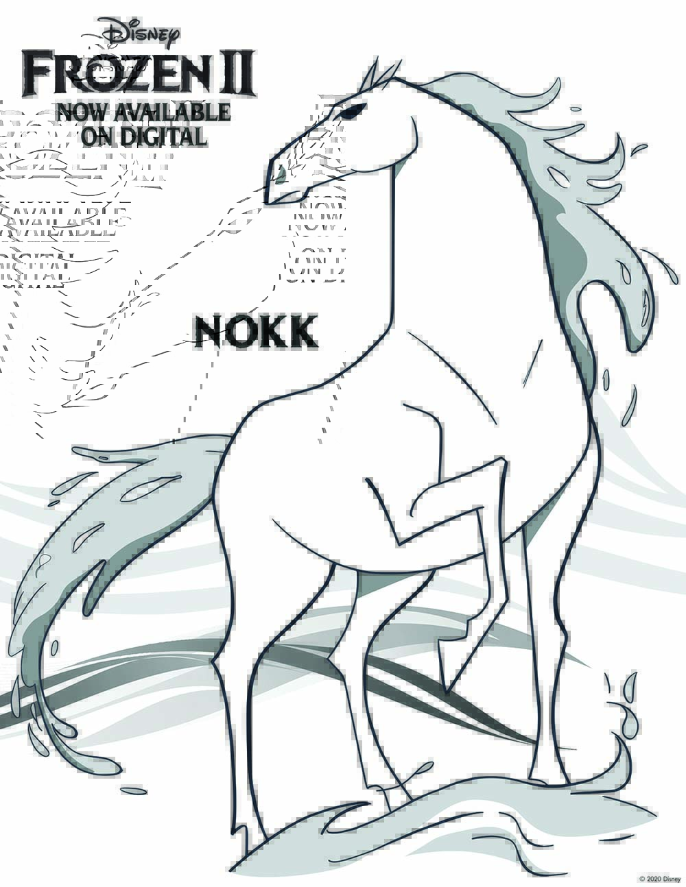 Disney's Frozen 2 Printable Coloring Pages And Activity Sheets