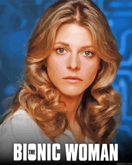 Bionic Woman Paint By Numbers