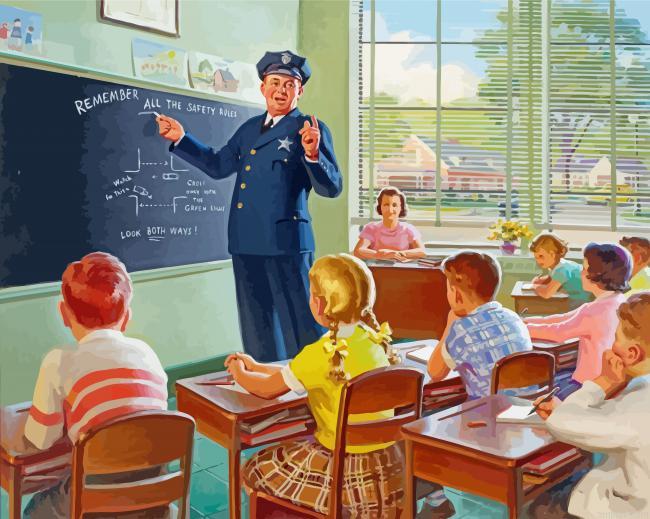 Class Time Paint By Numbers