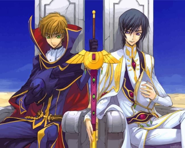 Code Geass Anime Paint By Numbers
