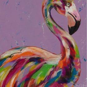 Flamingo Splendor Paint By Numbers
