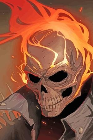 Ghost Rider Paint By Numbers.jpeg
