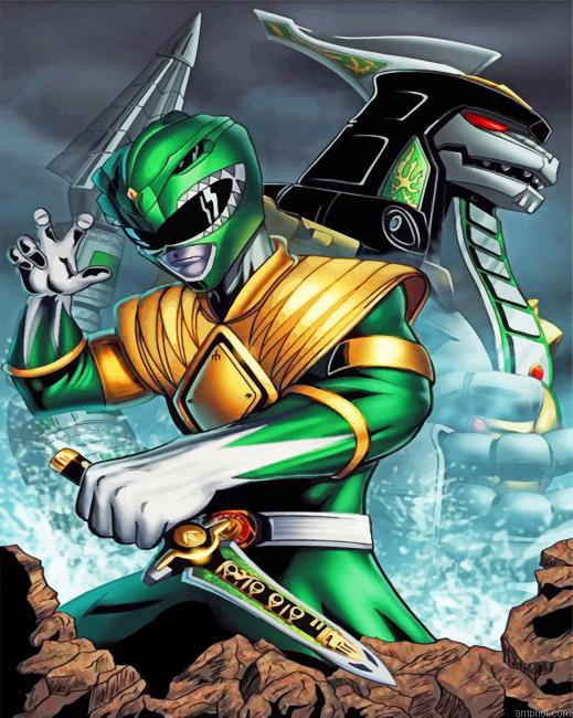 Green Power Ranger Paint By Numbers.jpeg