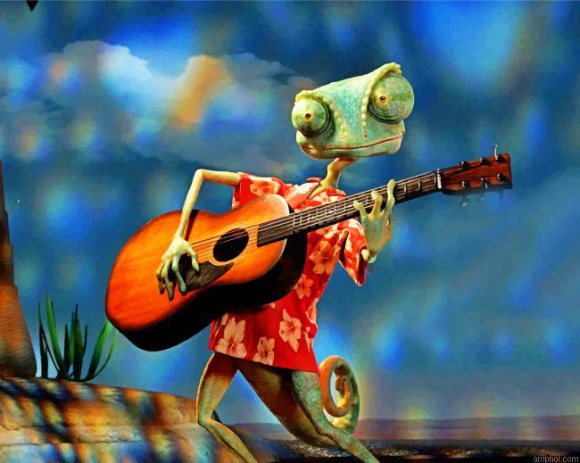 Guitarist Rango Paint By Numbers