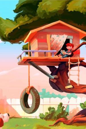 Kid In Tree House Paint By Numbers.jpeg