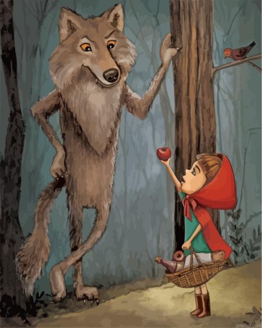 Little Red Riding Hood Animation Paint By Numbers.jpeg