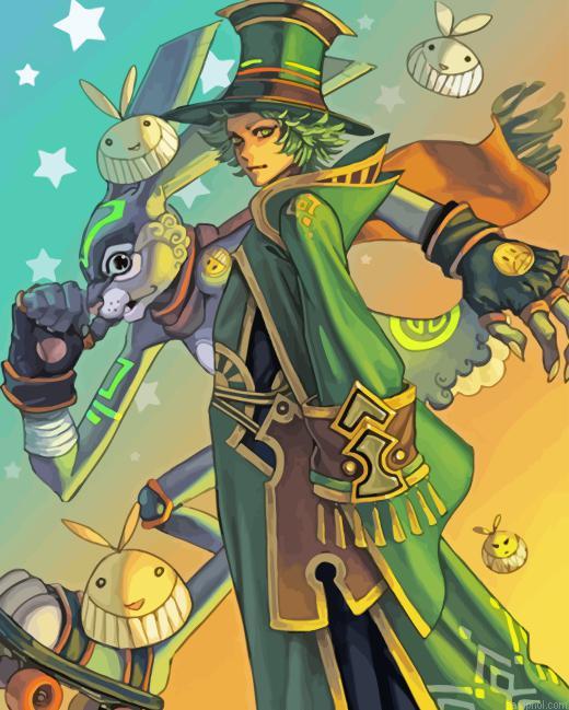Magician Rabbit Paint By Numbers.jpeg
