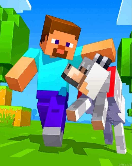 Minecraft Paint By Numbers