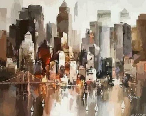 Mist In NY Paint By Numbers