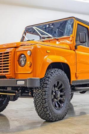Orange Land Rover Defender Car Paint By Numbers.jpeg