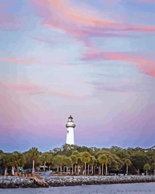 St Simons Paint By Numbers