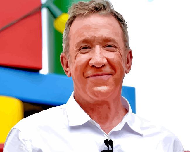 Tim Allen Paint By Numbers