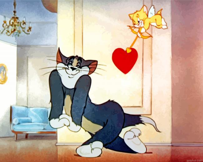 Tom In Love Paint By Numbers