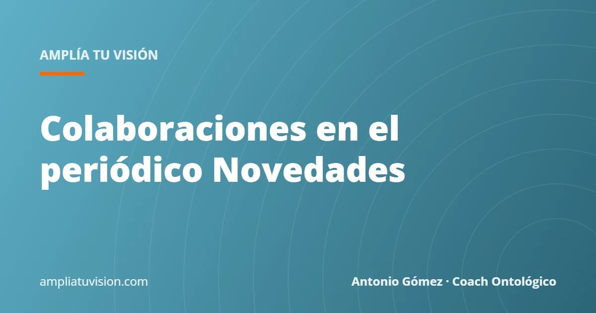 Colaboraciones en el periódico Novedades