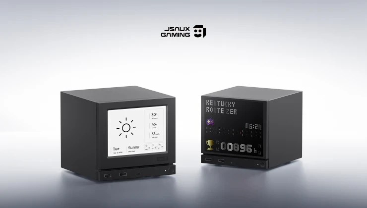 JSAUX Revolutionizes Steam Deck Customization with New E-Ink and Pixel Matrix Faceplates