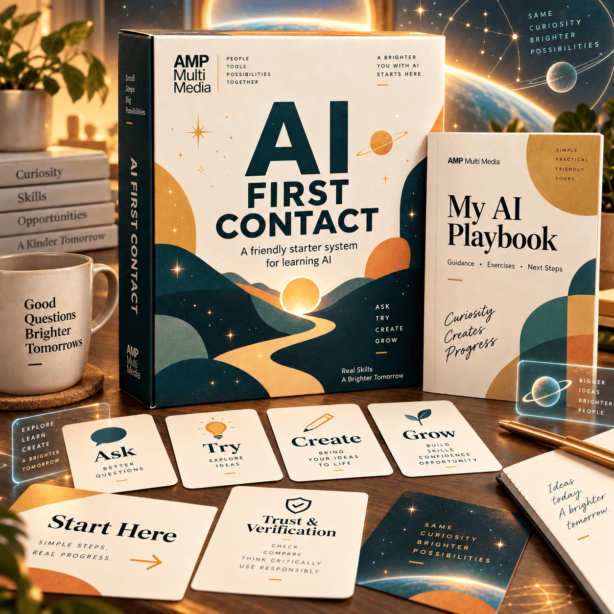 AI FIRST CONTACT by AMP Multi Media