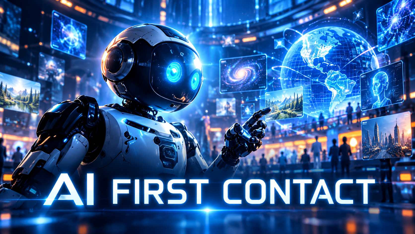 AI First Contact artwork