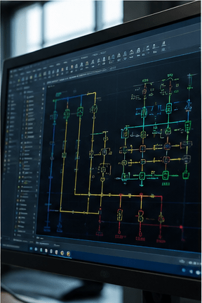 02 power system one line diagram