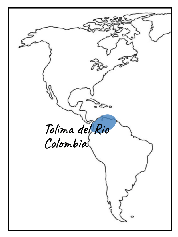 Tolima del Rio map