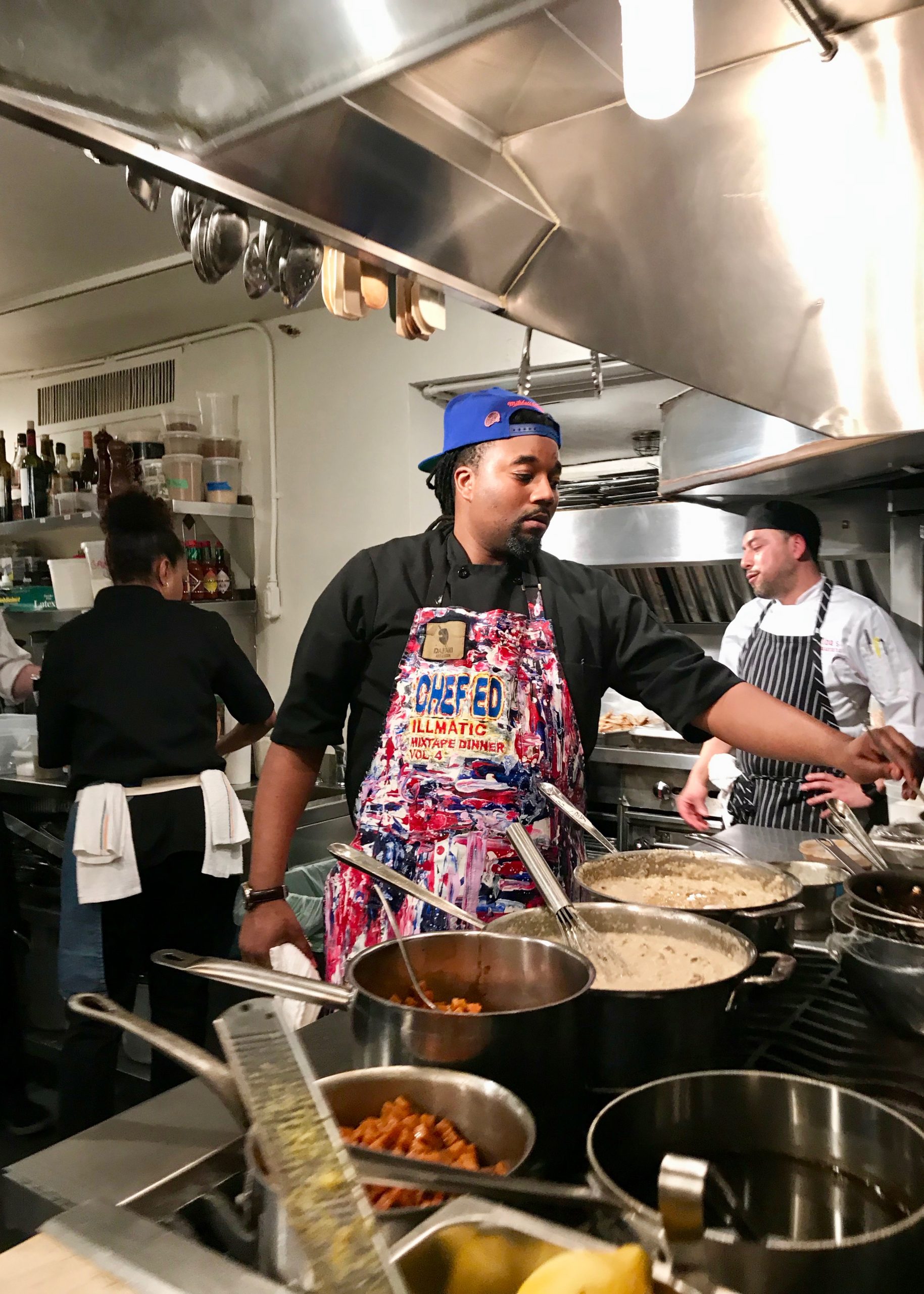 Talking SCHOP! First Course NYC, thank you! New York Amsterdam News