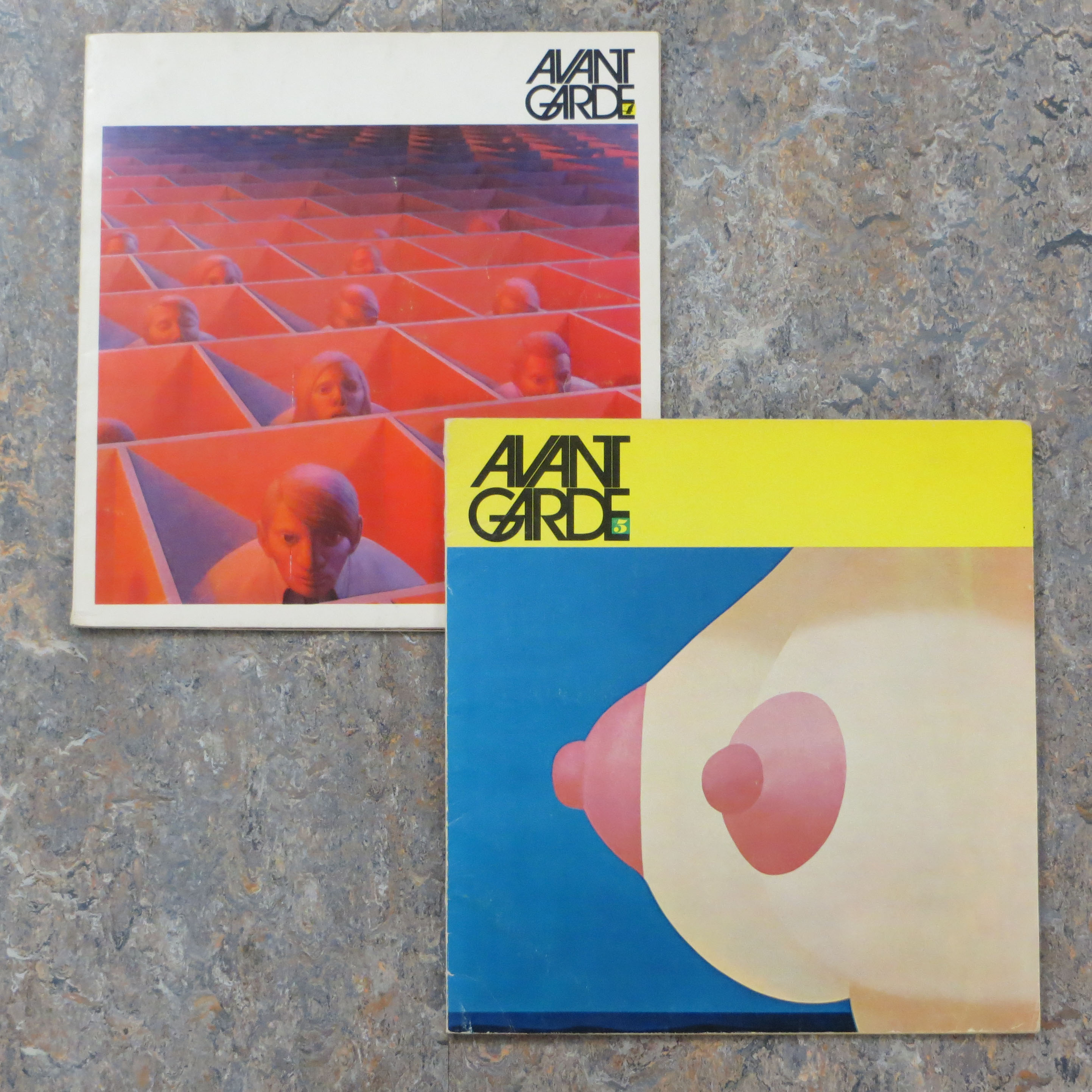 Top to Bottom: Issue 4 & 5 (1968)