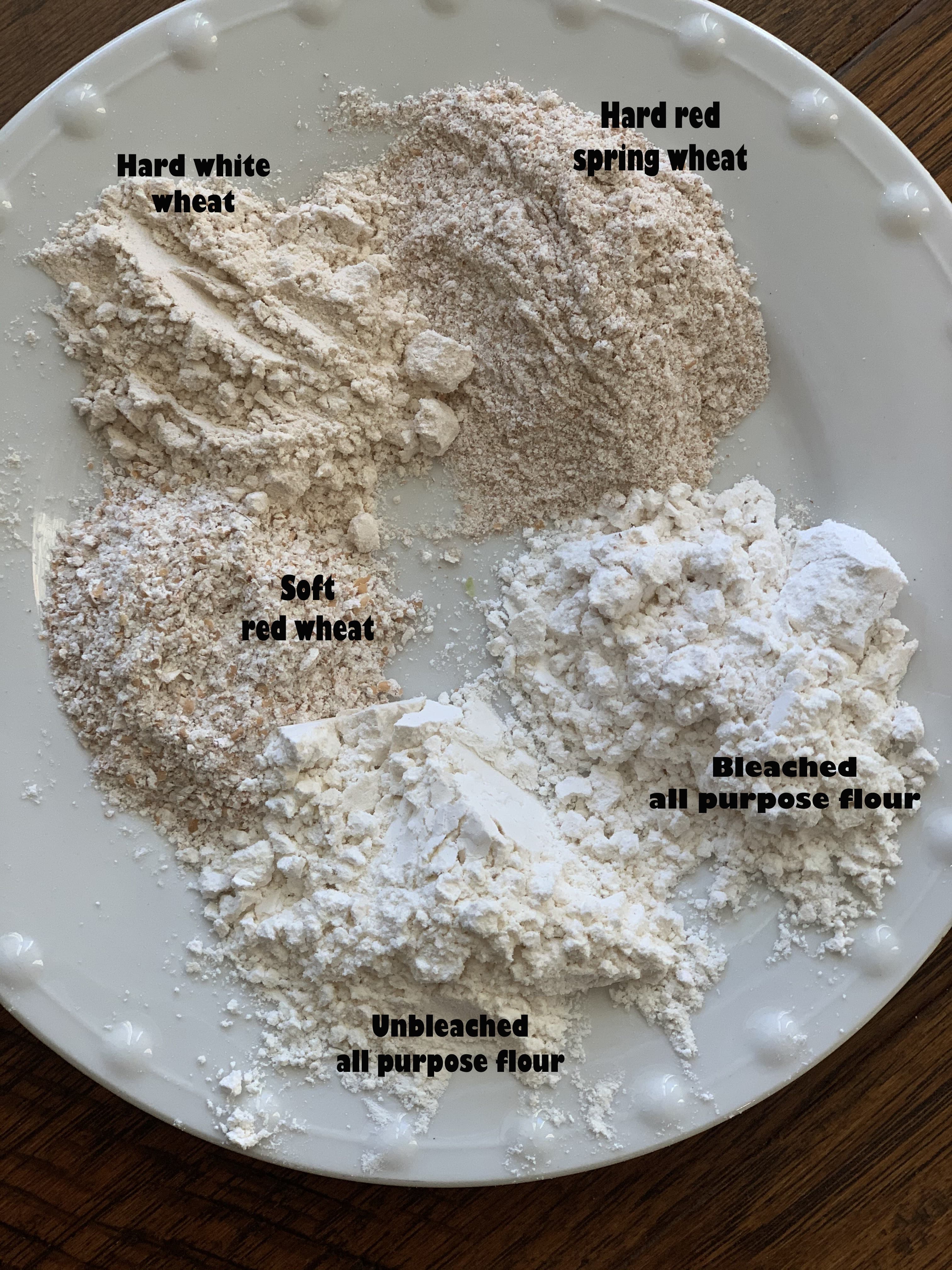 red wheat flour