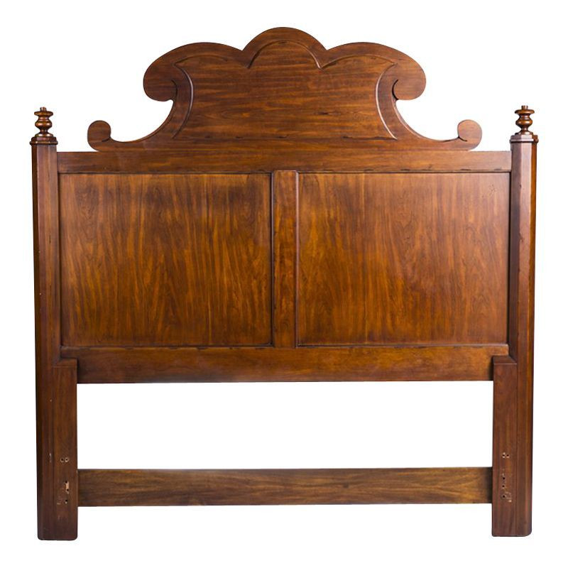 Carved Wood Headboard
