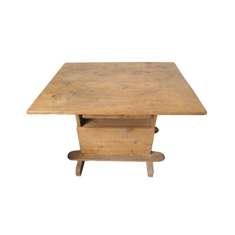 Vintage Pine Baker's Table