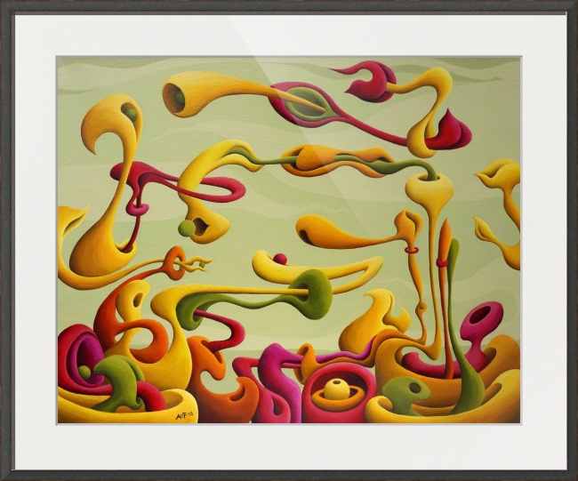 Relearning Gravitational Resistance Framed Print - ImageKind