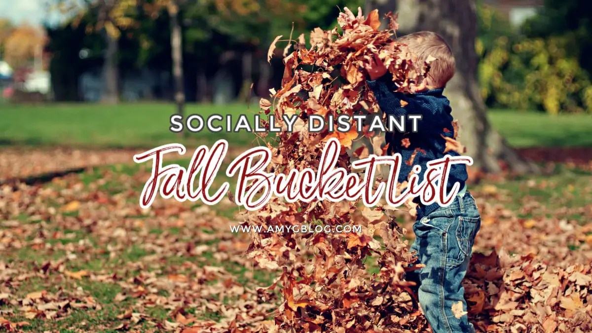 40 Fun, Socially Distant Activities to do this Fall - Amy's Balancing Act