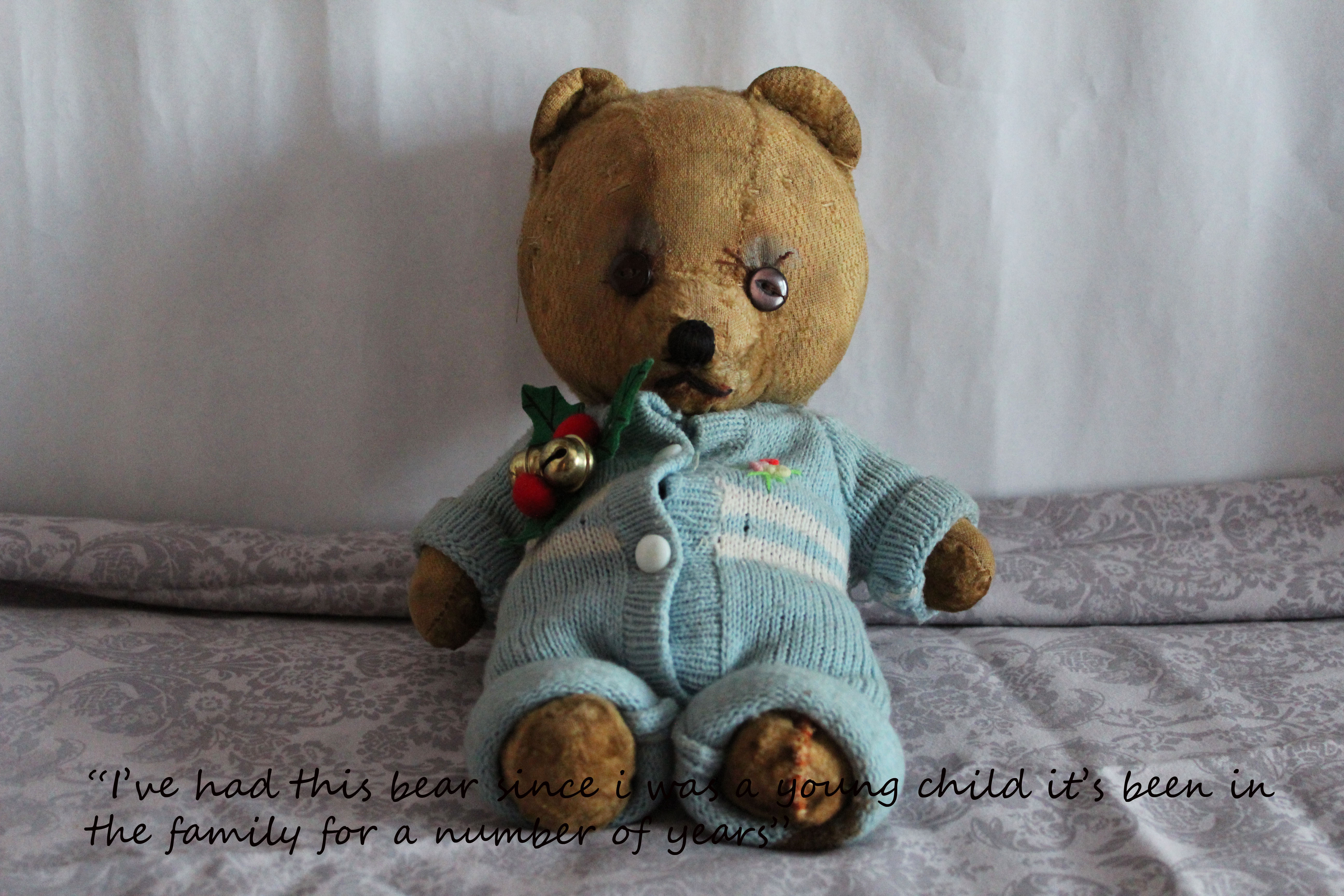 Memory project - mom's bear