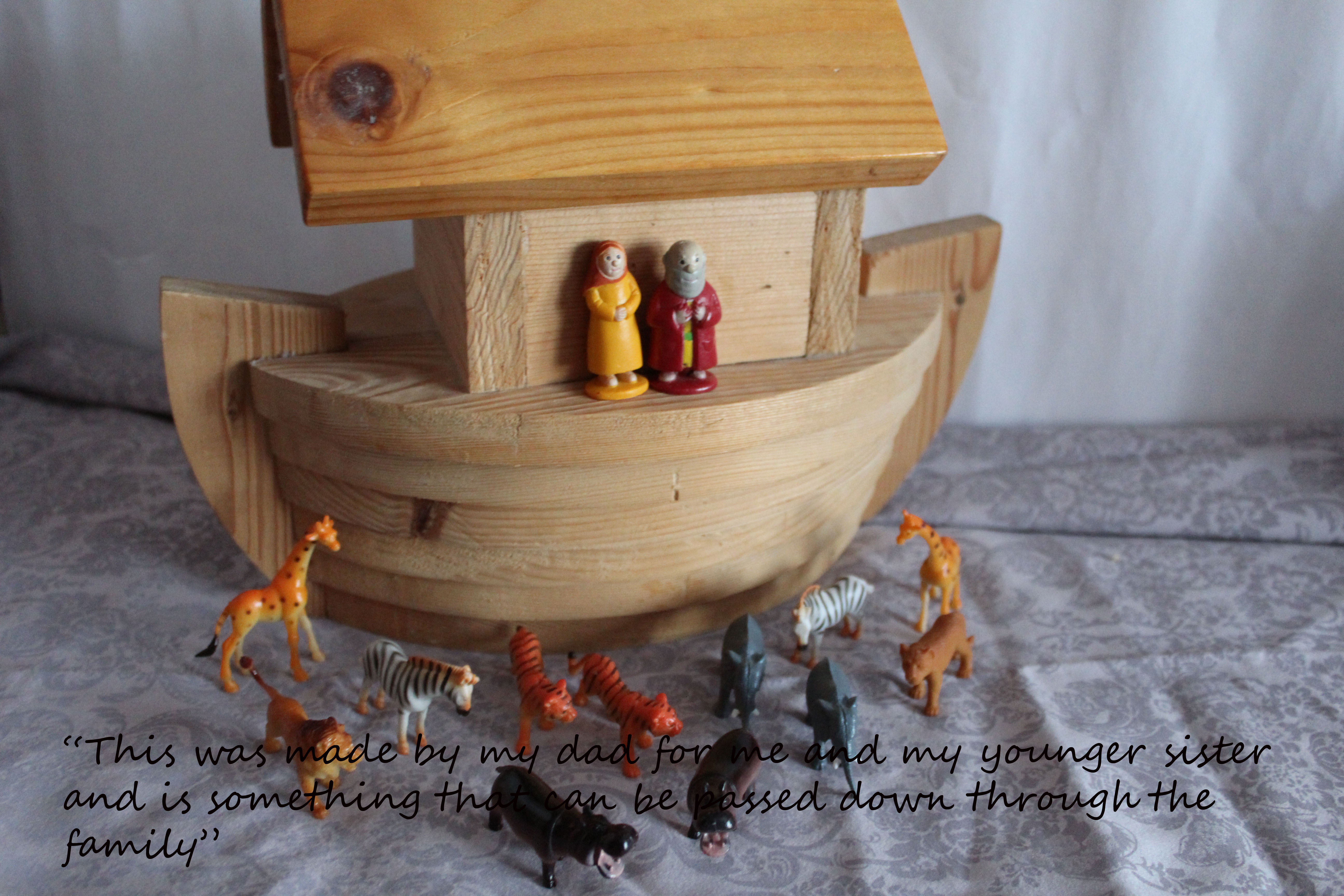 Memory project - Noah's arc - made by dad